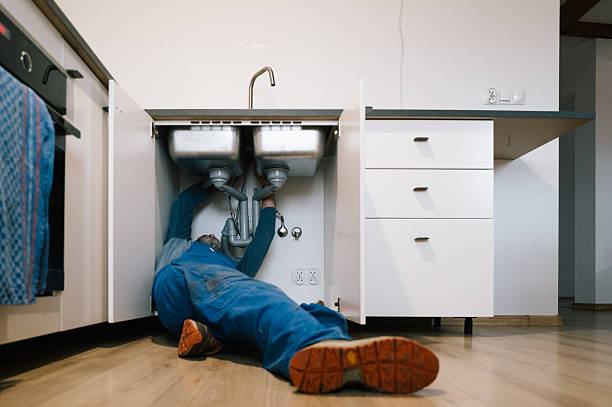 Professional Leak Detection technician working in Enola, PA